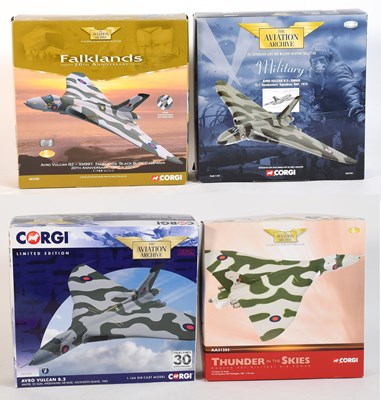 Lot 3414 - Corgi Aviation Archive 1:144 Scale Avro Vulcan Models