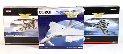 Lot 3415 - Corgi Aviation Archive 1:144 Scale Avro Vulcan Models