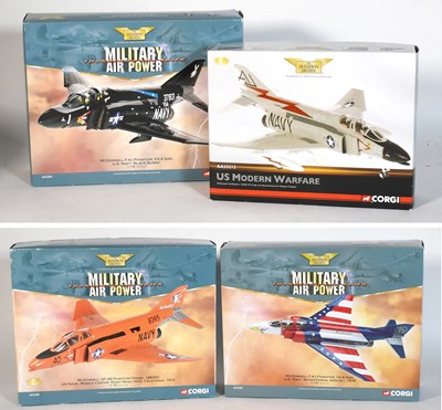 Lot 3447 - Corgi Aviation Archive 1:72 Scale McDonnell Phantom Models