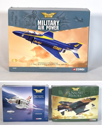 Lot 3446 - Corgi Aviation Archive 1:72 Scale McDonnell Phantom Models