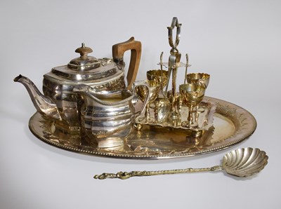 Lot 173 - A Collection of Assorted Silver Plate,...
