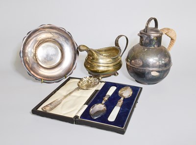 Lot 172 - A Collection of Assorted Silver and Silver...