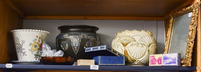 Lot 223 - Sundry Items, comprising: carved giltwood...