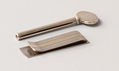 Lot 188 - An Elizabeth II Silver Toothpaste-Tube Key, by...