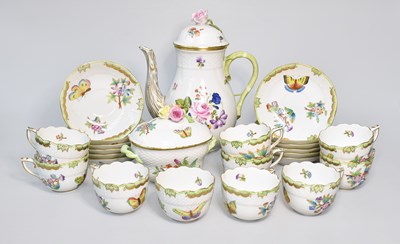 Lot 270 - Set of Ten Herend Coffee Cups and twelve...