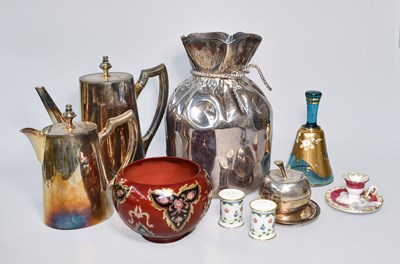 Lot 269 - Sundry Items, comprising: plated items...