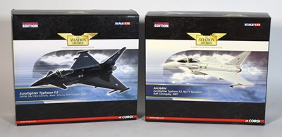 Lot 3439 - Corgi Aviation Archive 1:72 Scale Eurofighter Typhoon Models