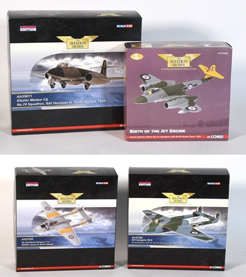 Lot 3445 - Corgi Aviation Archive 1:72 Scale Jet Aircraft