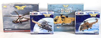 Lot 3444 - Corgi Aviation Archive 1:72 Scale Helicopter Models
