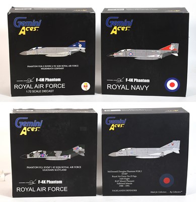 Lot 3482 - Gemini Aces 1:72 Scale McDonnell Douglas Phanton Models