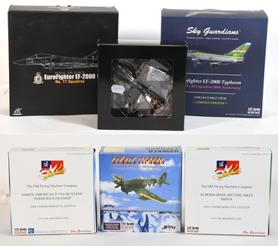 Lot 3495 - Sky Guardians 1:72 Scale Eurofighters