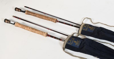 Lot 3084 - A Hardy Graphite De-Luxe Fly Rod