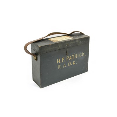 Lot 198 - A Mid-20th Century Officer's Green Painted...