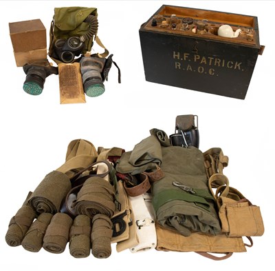Lot 136 - A Mid-20th Century Officer's Green Painted...