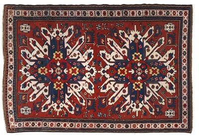 Lot 458 - Chelaberd 'Eagle Kazak' Rug South Caucasus,...