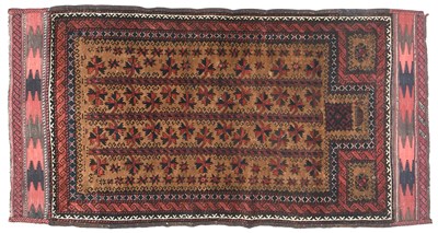 Lot 454 - Baluch Prayer Rug Torbat-e Heydariyeh, Late...