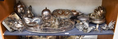 Lot 216 - A Collection of Assorted Silver Plate,...