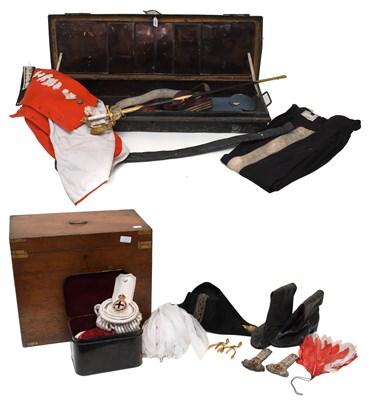 Lot 247 - A Late Victorian/Edwardian Part Uniform to the...