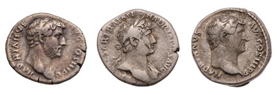 Lot 11 - Roman Imperial, Hadrian Denarius, Rome AD135,...