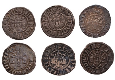 Lot 28 - Assorted Edward I and II Long Cross Pennies,...