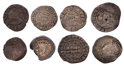 Lot 29 - Assorted English Hammered Coins, eight in...