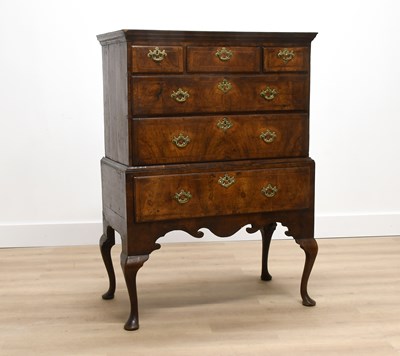 Lot 509 - A George I Walnut and Featherbanded Chest on...