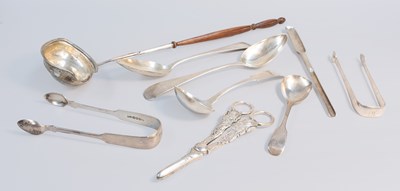 Lot 113 - A Collection of Assorted Silver Flatware, many...