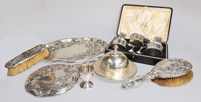 Lot 125 - A Collection of Assorted Silver and Silver...