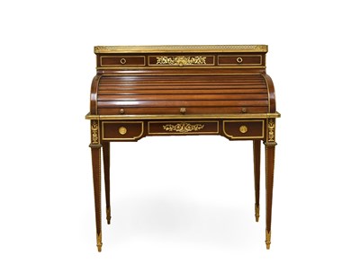 Lot 338 - A French Louis XV-Style Mahogany and...