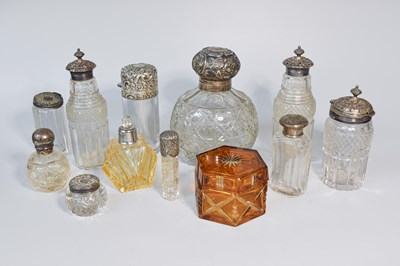 Lot 124 - A Collection of Assorted Silver-Mounted...