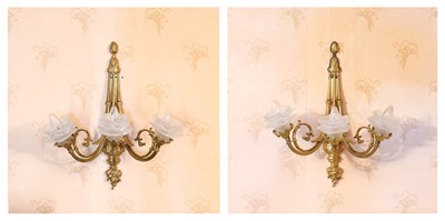 Lot 82 - A Pair of Late 19th Century French Gilt Metal...