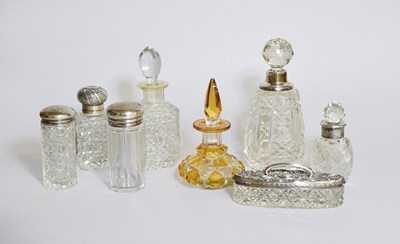 Lot 170 - A Collection of Assorted Silver, including two...