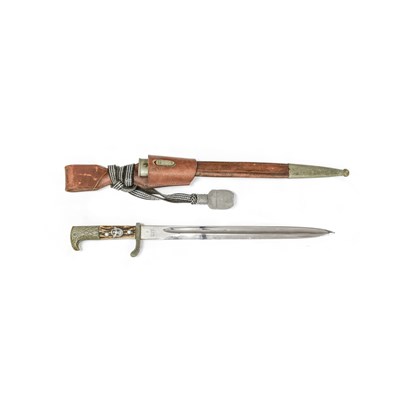 Lot 326 - A Second World War German Police Bayonet by...