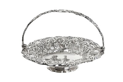 Lot A William IV Silver Basket