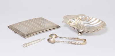 Lot 110 - A Collection of Assorted Silver, comprising a...