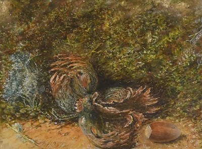 Lot 322 - William Henry Hunt (1790-1864) Still life of...