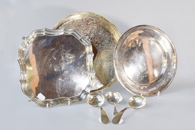 Lot 131 - A George VI Silver Salver, by Fattorini and...