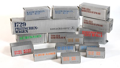 Lot 3489 - NZG Mercedes Various Commercial Vehicles