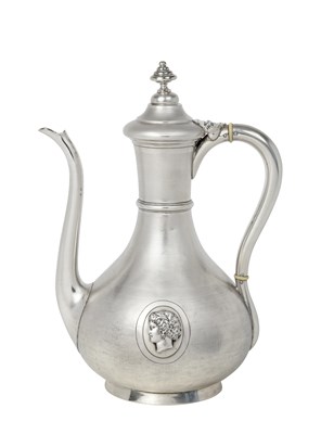 Lot A French Silver Coffee-Pot