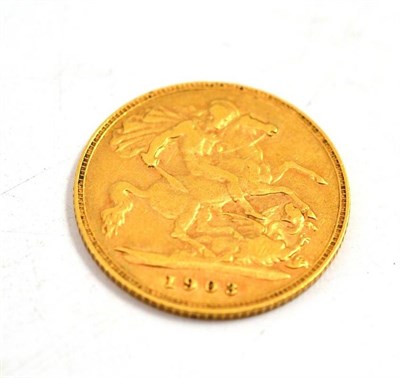 Lot 105 - A half sovereign dated 1903