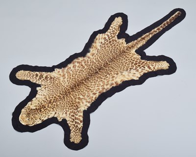 Lot 30 - Skins/Hides: African Leopard Skin Rug...
