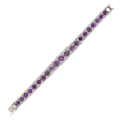 Lot 2334 - An Early 20th Century Amethyst and Diamond...