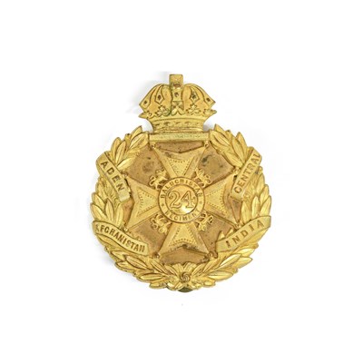 Lot 100 - A Victorian Indian Army Officer's Pouch Belt...