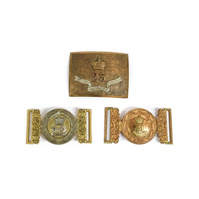 Lot 170 - A Victorian Officer's Waist Belt Clasp to the...