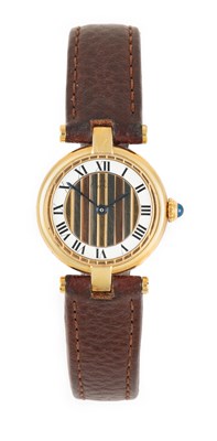 Lot 2488 - Must de Cartier: A Lady's Silver Plated...