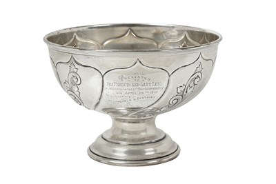 Lot An Edward VII Silver Rose-Bowl