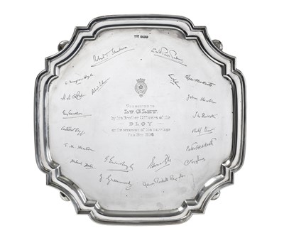 Lot A George V Silver Salver