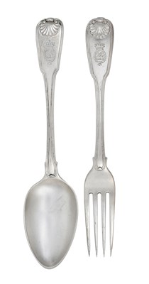 Lot A George III Silver Table-Service