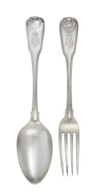 Lot A George III Silver Table-Service