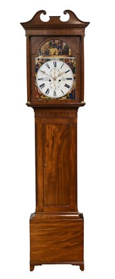 Lot 473 - A Mahogany Eight Day Longcase Clock, signed...